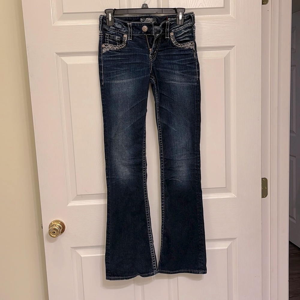 Silver Brand Jeans Suki Mid Bootcut W25/L33 excellent condition
